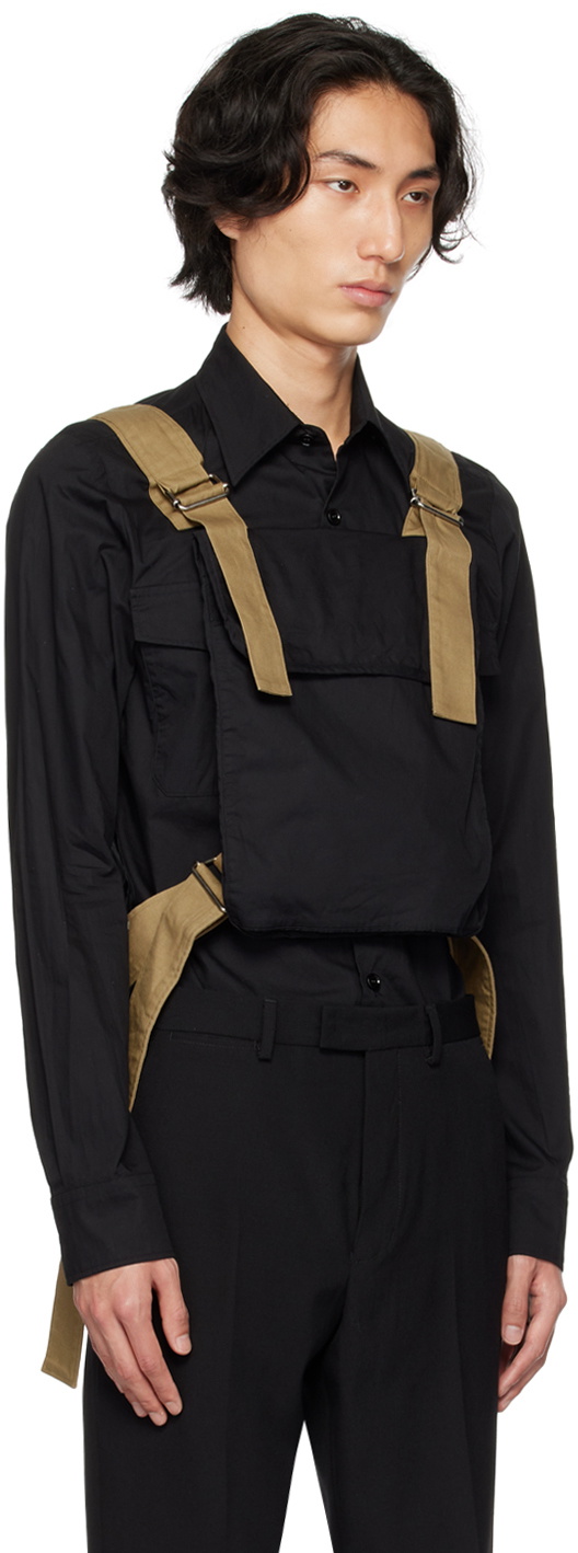 Dries Van Noten Black Utility Shirt Dries Van Noten