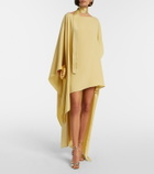 Taller Marmo Trebbia asymmetric crêpe cady kaftan
