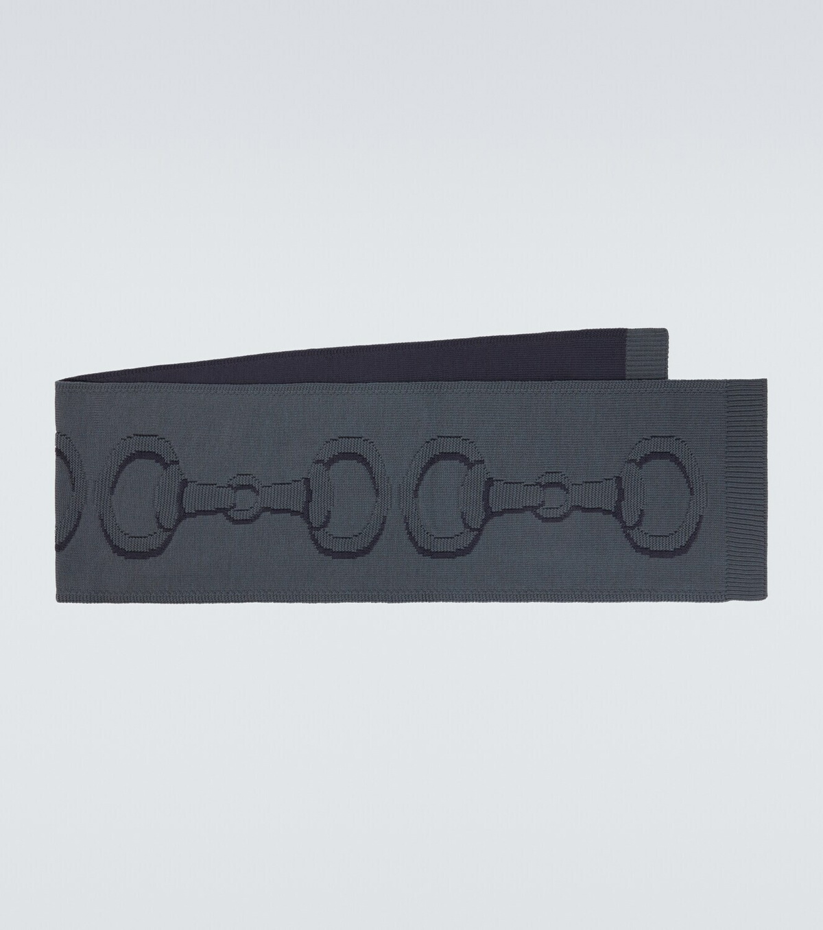 Gucci Horsebit wool scarf