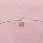 AMI Men's Tonal Heart Crew Sweat in PalePink