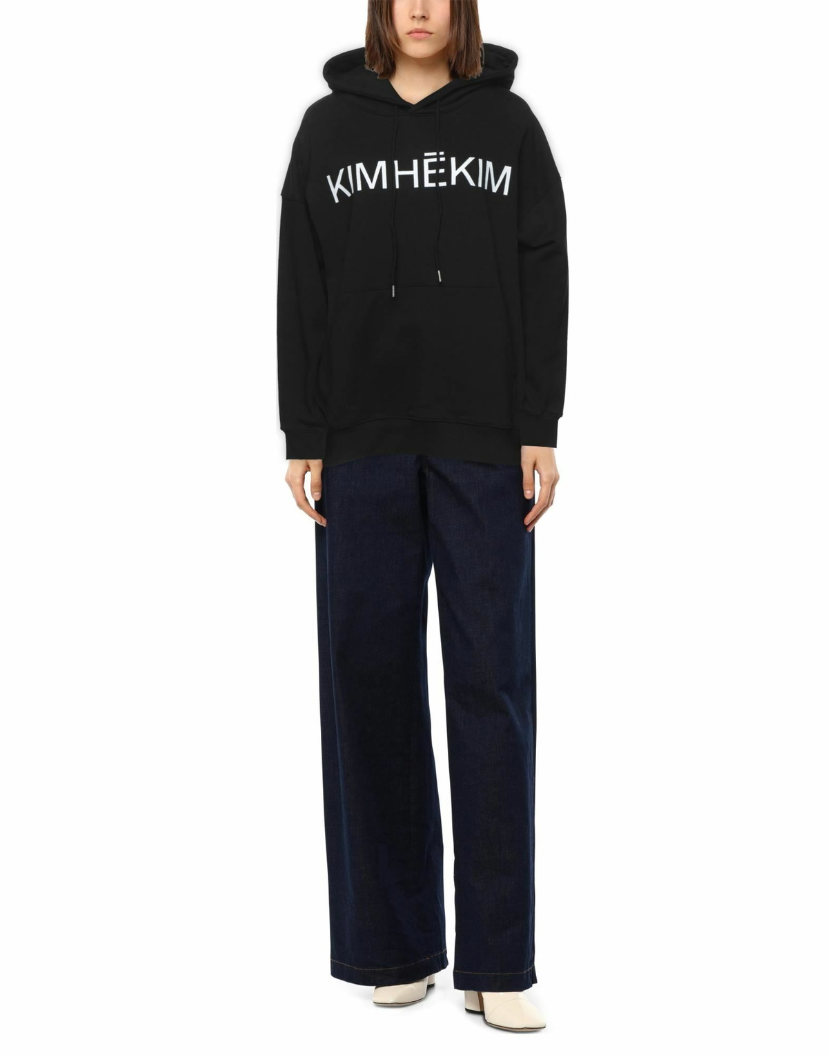 Kimhekim Womens Sweatshirt in Black