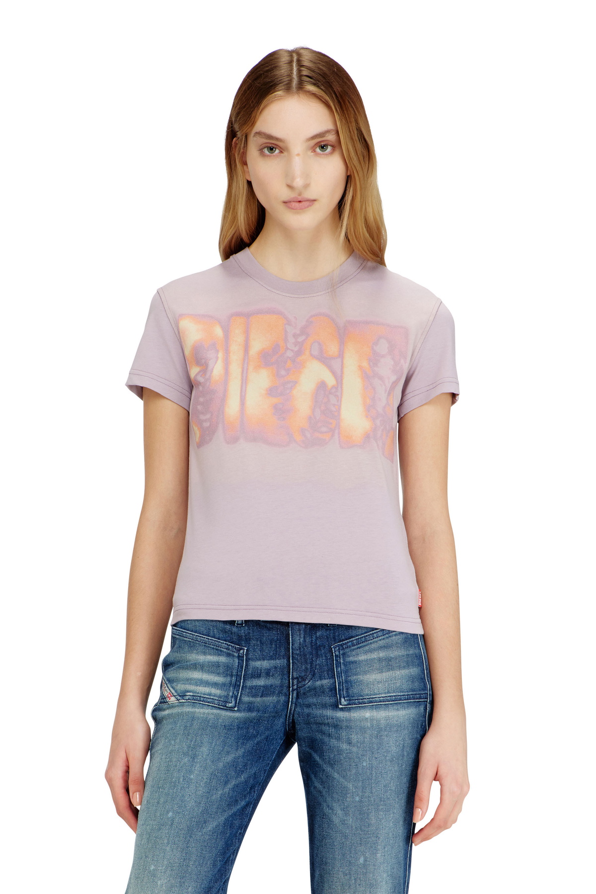 Diesel M-Anaheim Tシャツ Diesel Blue M-Anaheim T-Shirt Diesel