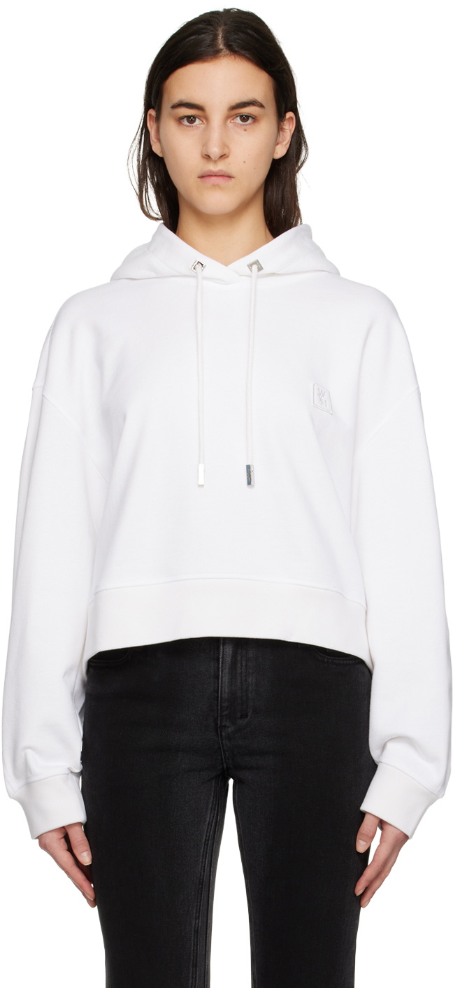 Wooyoungmi White Pyramid Hoodie