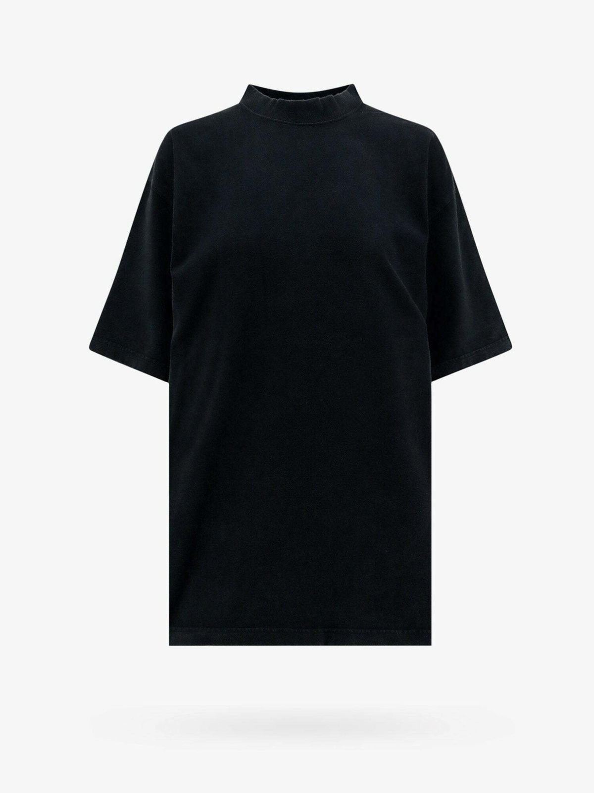 Tシャツ・カットソー Balenciaga Fitted Short-Sleeve Top - Black Balenciaga T Shirt Black Womens Balenciaga