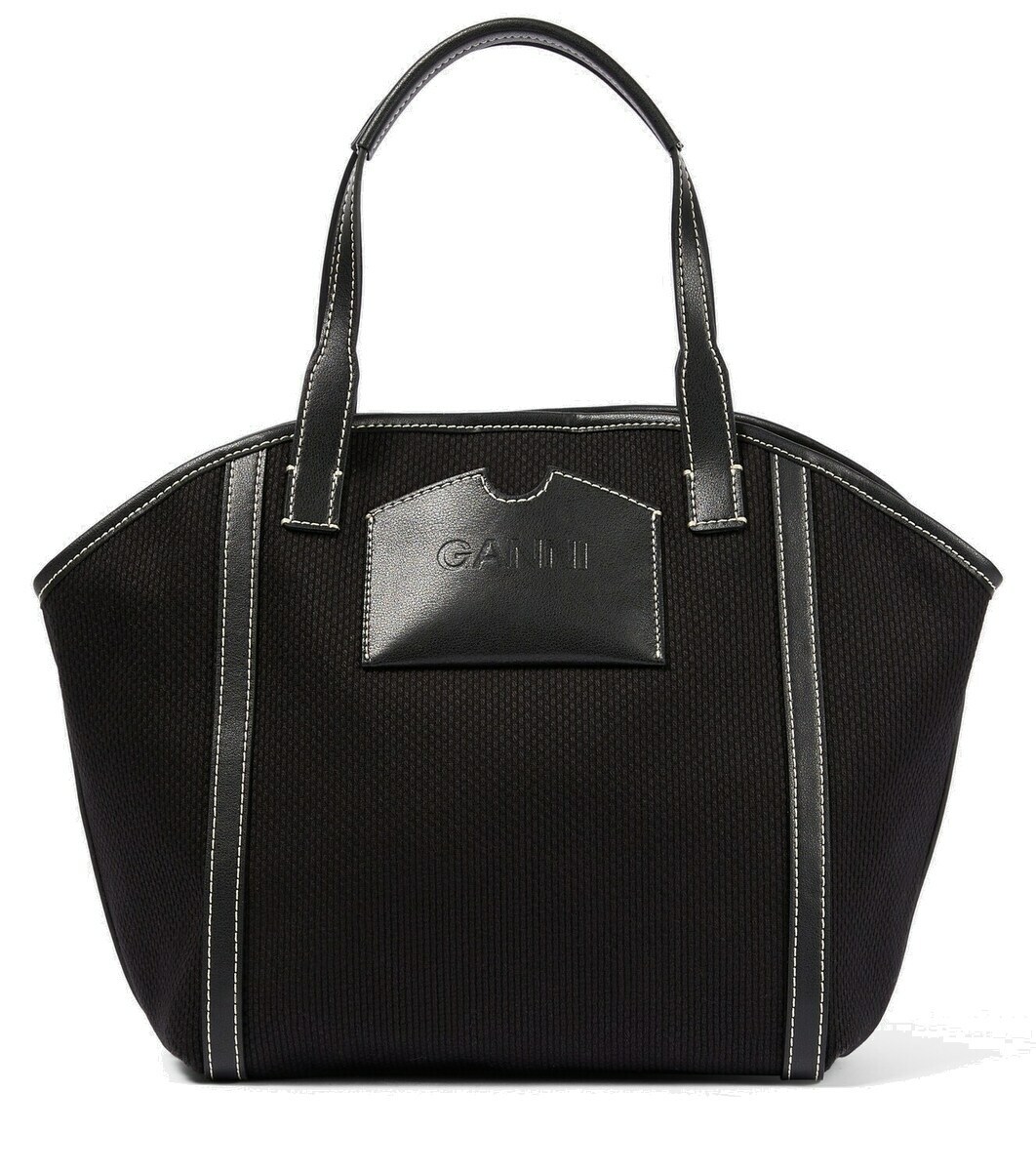 ★Ganni★ Mini Banner Logo Emboss Shoulder Bag Black A460509 MUSINSA | GANNI Mini Banner Logo Embossed Shoulder Bag