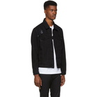 Diesel Black Denim D-Hill Jacket