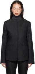 Loulou Studio Black Lavena Blazer