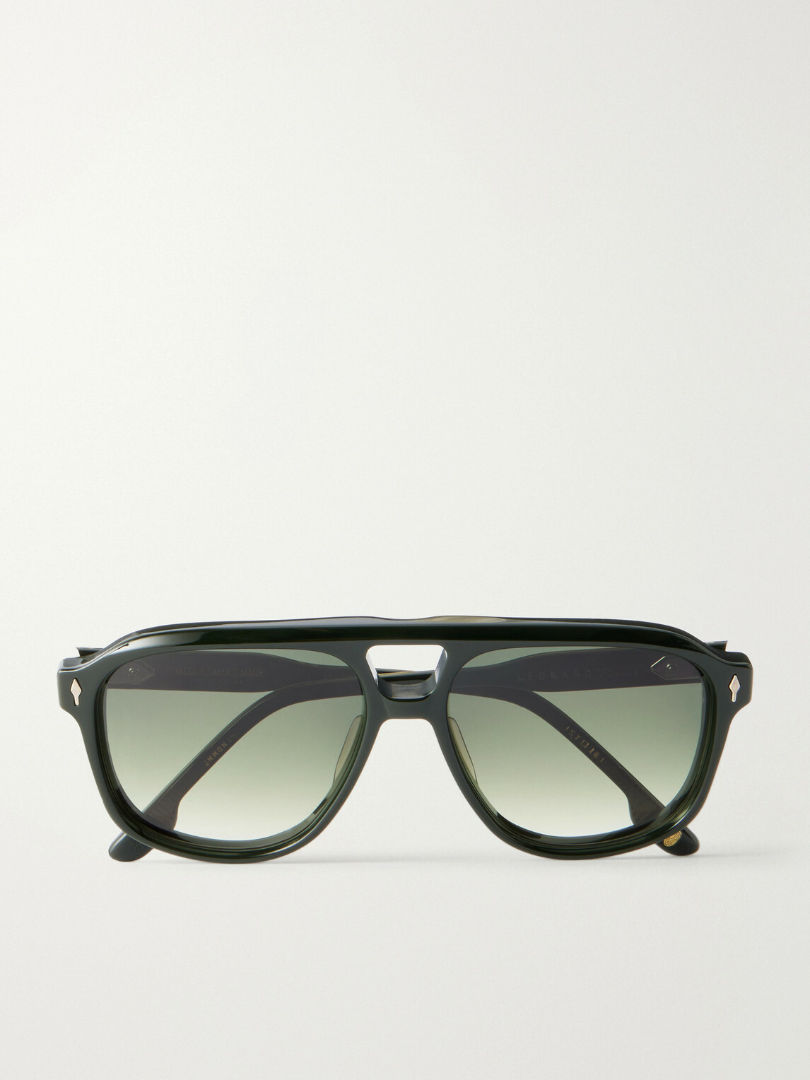 Jacques Marie Mage - Leonard Aviator-Style Acetate Sunglasses