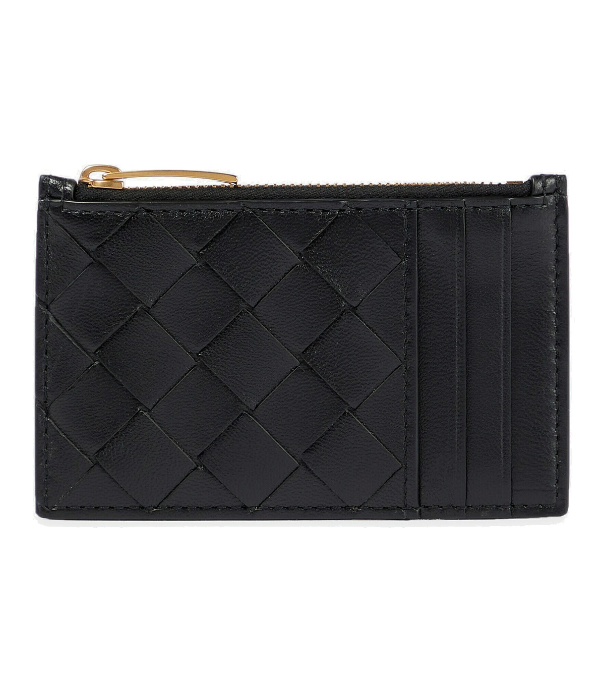 Bottega Intrecciato leather card holder Bottega