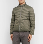 Brunello Cucinelli - Quilted Nylon Down Jacket - Green