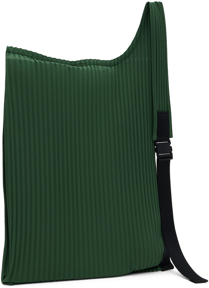 Homme Plissé Issey Miyake Green Petal Bag Homme Plisse Issey