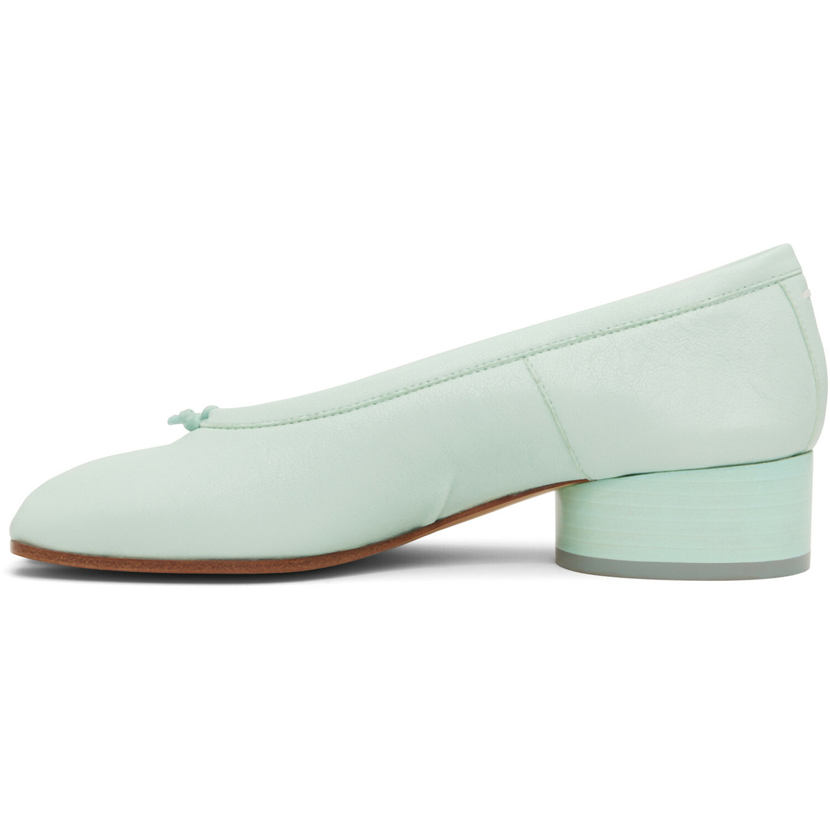 Maison Margiela Blue Tabi Ballerina Heels