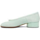Maison Margiela Blue Tabi Ballerina Heels