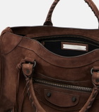 Balenciaga Le City Medium leather top-handle bag