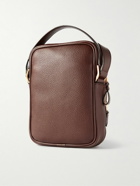 TOM FORD - Full-Grain Leather Messenger Bag