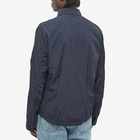 C.P. Company Men's Chrome-R Zip Overshirt in Total Eclipse