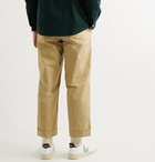 A.P.C. - Kirk Pleated Cotton-Blend Gabardine Trousers - Neutrals