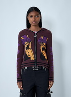 Chopova Lowena Tammie Jo Zip-Up Cardigan