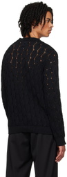 Moschino Black Anarchy Sweater