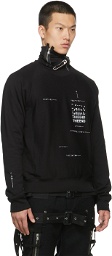 TAKAHIROMIYASHITA TheSoloist. Geometric Morse Code Sweatshirt