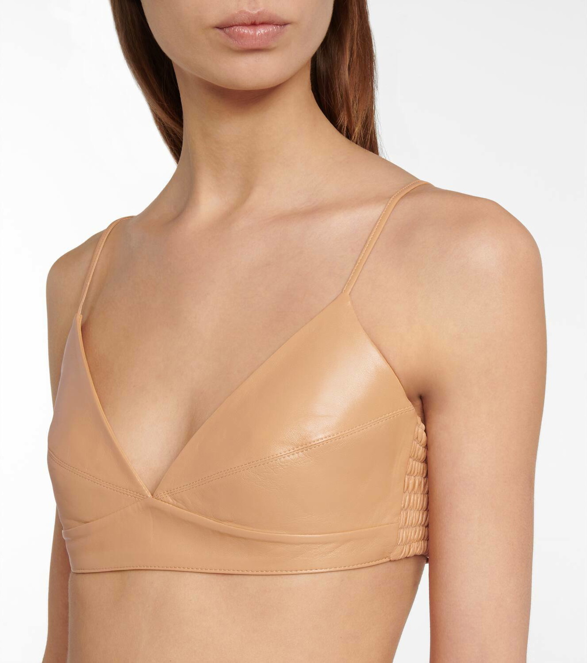 Zeynep Arçay Leather bralette