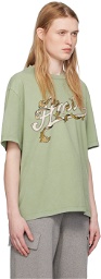 AMIRI Green Filigree T-Shirt