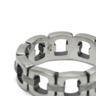 Serge DeNimes Men's Bond Ring in Silver