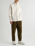 Beams Plus - Button-Down Collar Cotton-Flannel Shirt - Neutrals