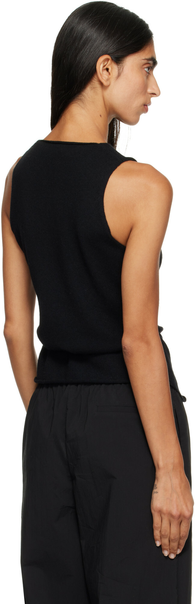 LISA YANG Black Nayi Top