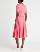 Lacoste Womens Midi dress Coral