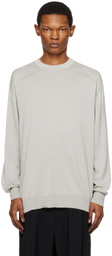 Cordera Gray Fretwork Sweater
