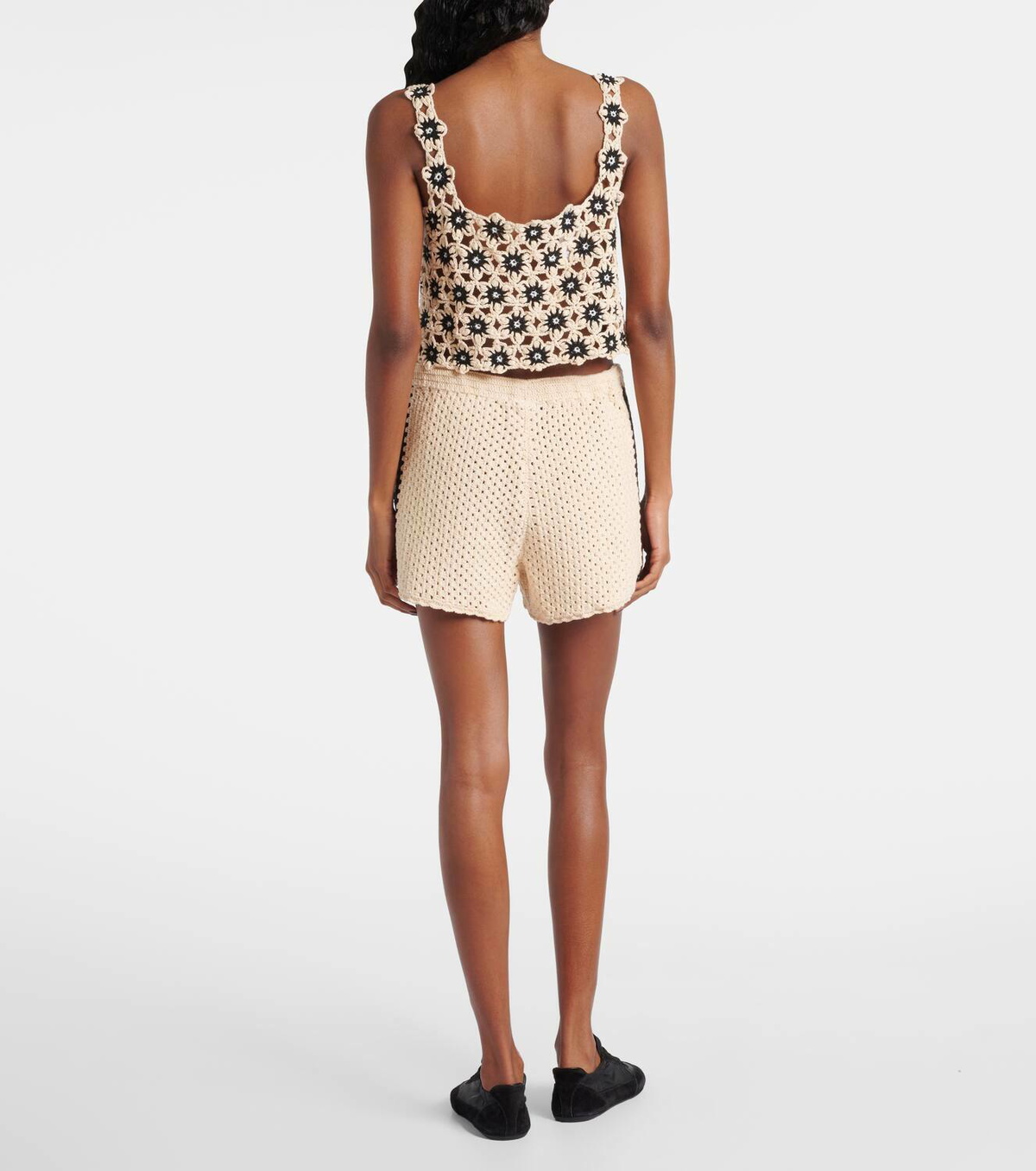 The Upside Luminary crochet crop top