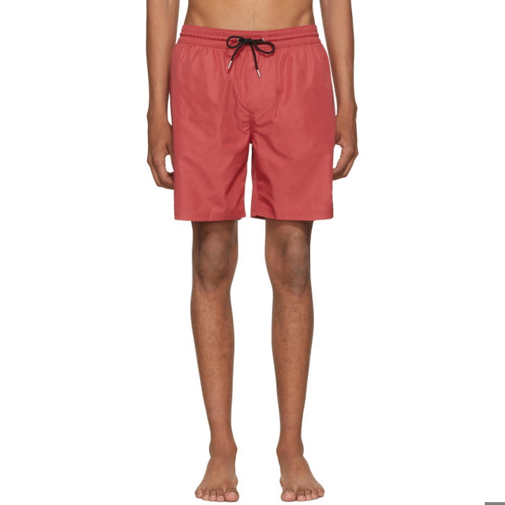 Photo: Burberry Red Guildes Swim Shorts