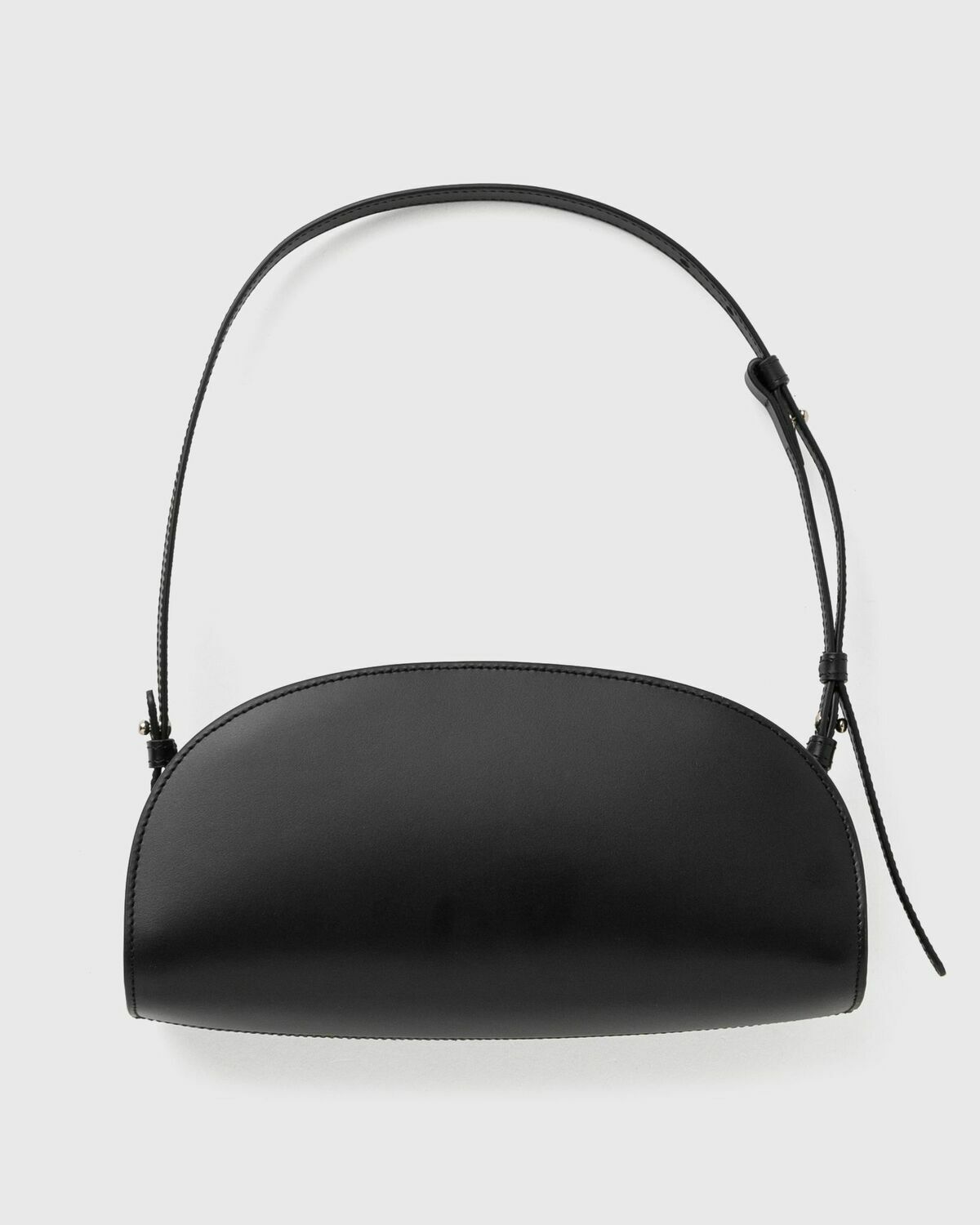 A.P.C. DEMI-LUNE SHOULDER HANDBAG Black Women