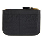 Comme des Garcons Wallets Black Intersection Continental Wallet