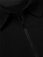 Theory - Lucas Ossendrijver Cotton-Jersey Half-Zip Sweatshirt - Black