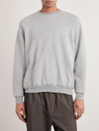 A.PRESSE - Reversible Cotton-Jersey Sweatshirt - Gray