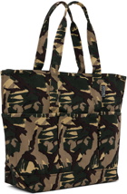 Gramicci Brown & Green Gear Tote