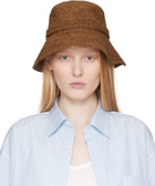 rag & bone Brown Lela Rollable Bucket Hat