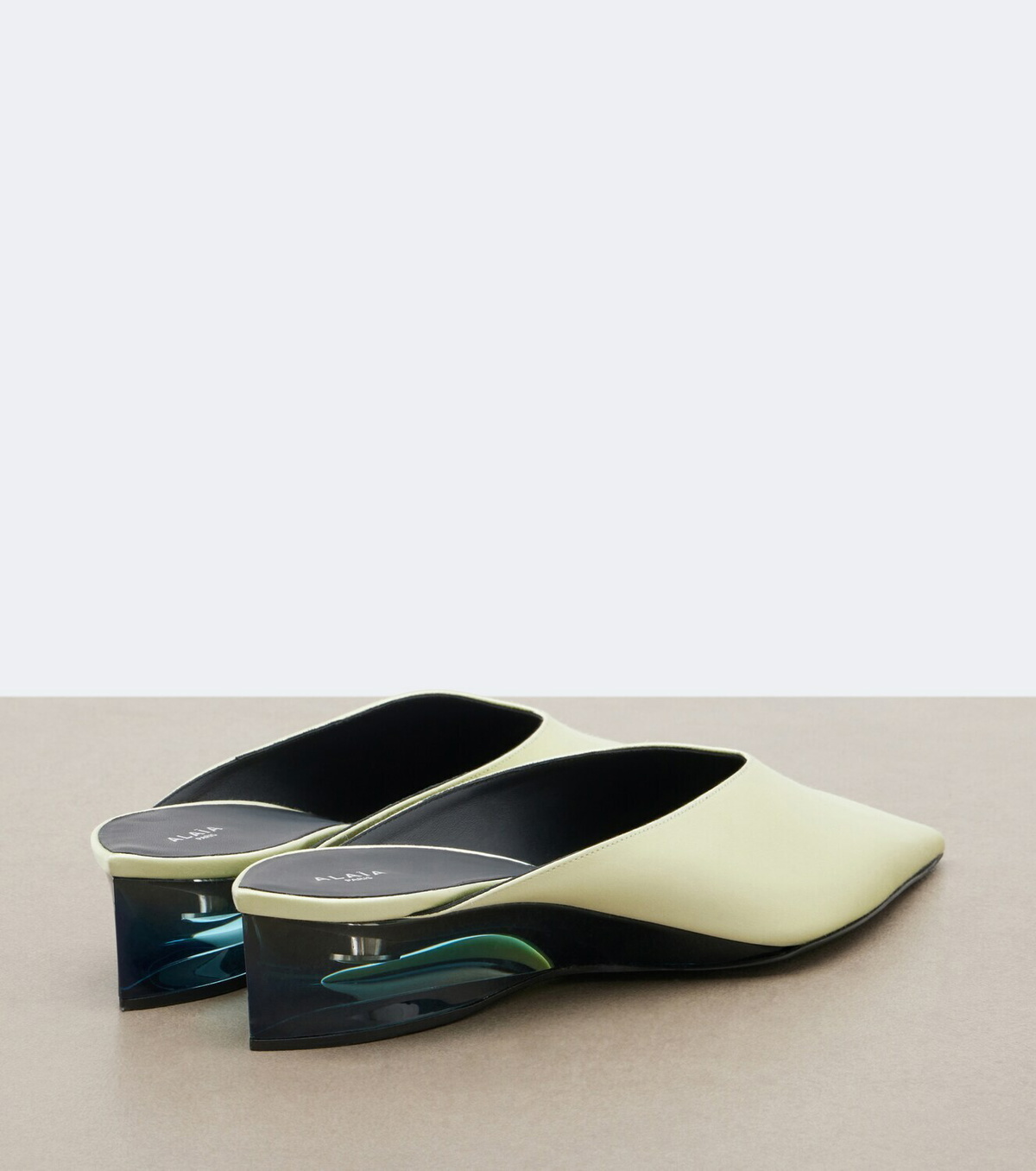 Alaïa Satin mules