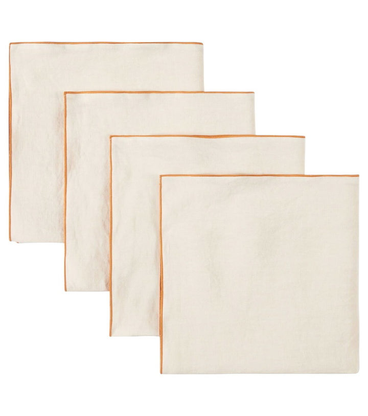 Photo: Once Milano Set of 4 linen napkins