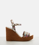Dolce&Gabbana Floral espadrille wedges