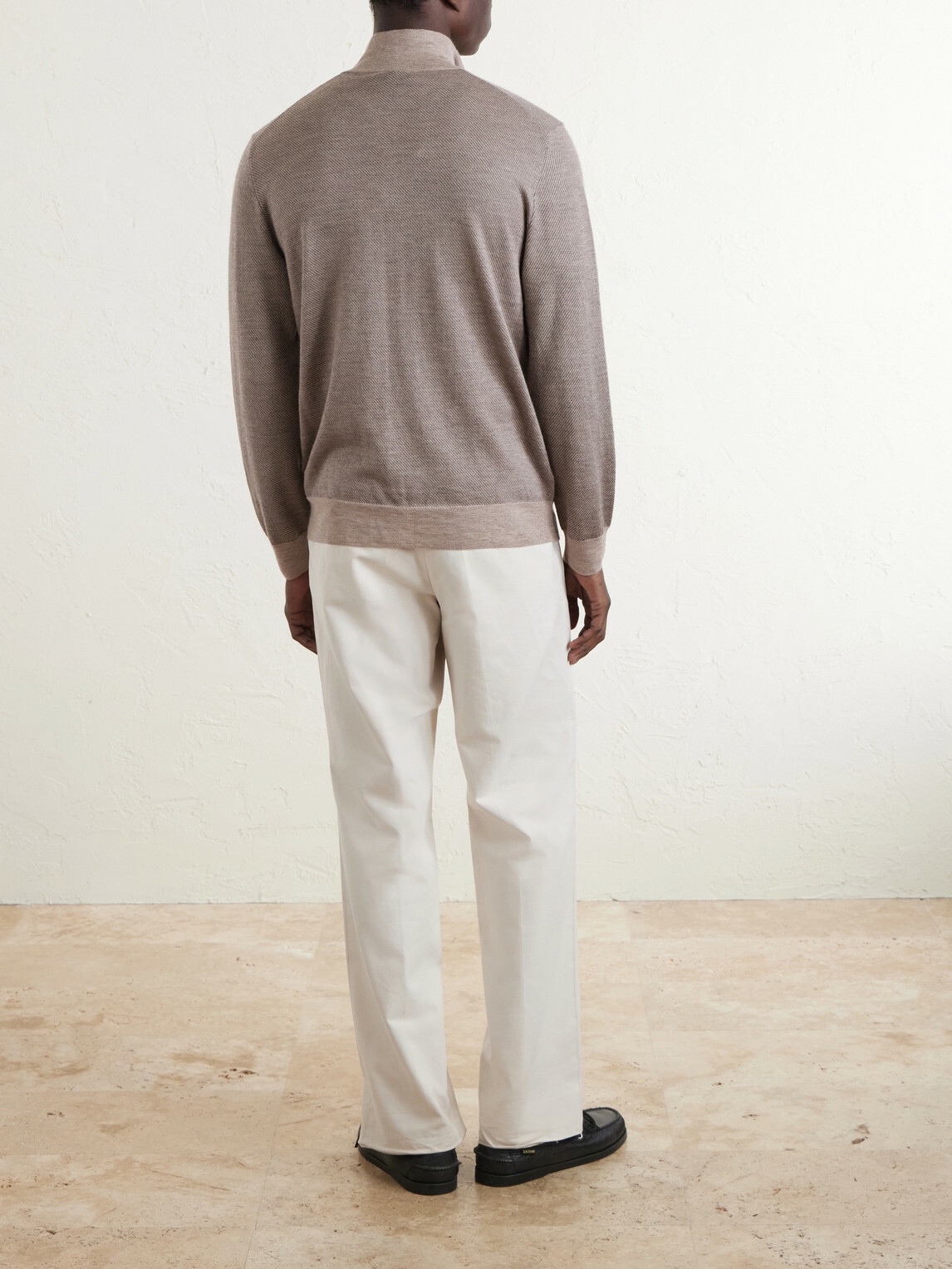 N.PEAL - Cashmere and Silk-Blend Shirt - Brown