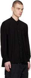 SOPHNET. Black Button Up Shirt