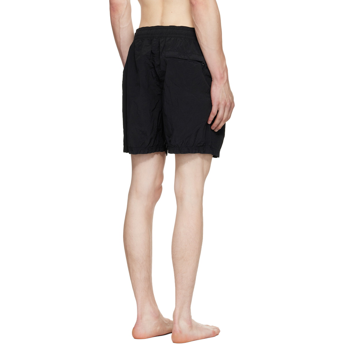 Stone Island Black B100004 Nylon Metal Econyl Swim Shorts