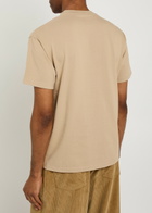 Givenchy Logo-appliquéd Cotton T-shirt Beige