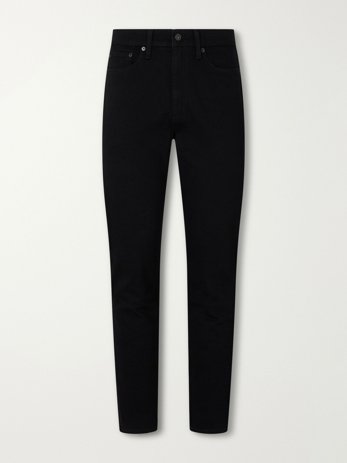 Rag & Bone - Fit 2 Authentic Stretch Straight-Leg Jeans - Black