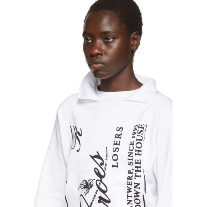 Raf Simons White Heroes Losers Sweatshirt Raf Simons