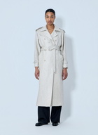 Max Mara Double-Breasted Trench Coat