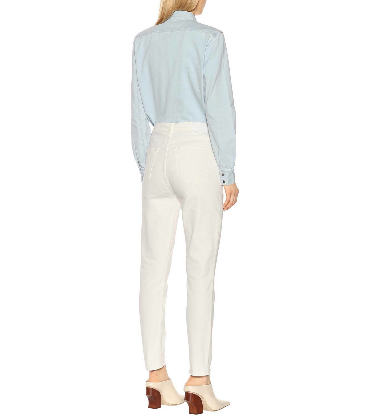 Goldsign The High-Rise Slim-Straight jeans